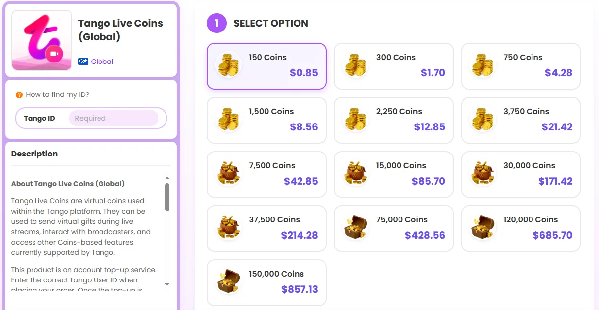 tanggo live uutop top up.png