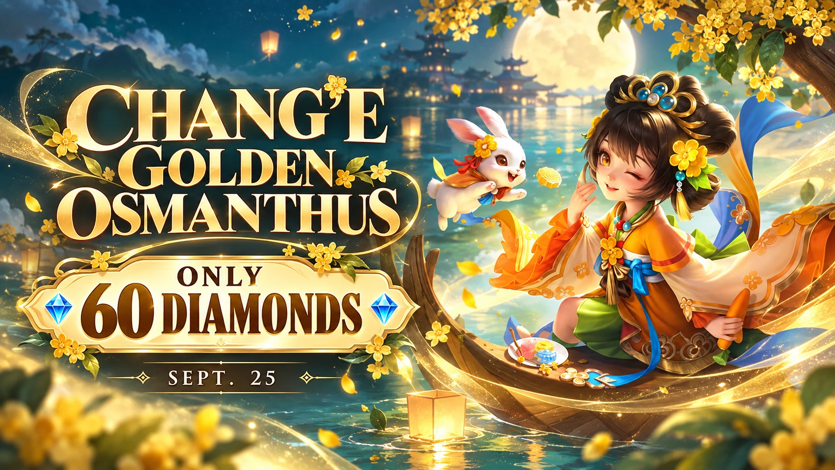 MLBB Chang’e Golden Osmanthus Skin: Get It for Only 60 Diamonds