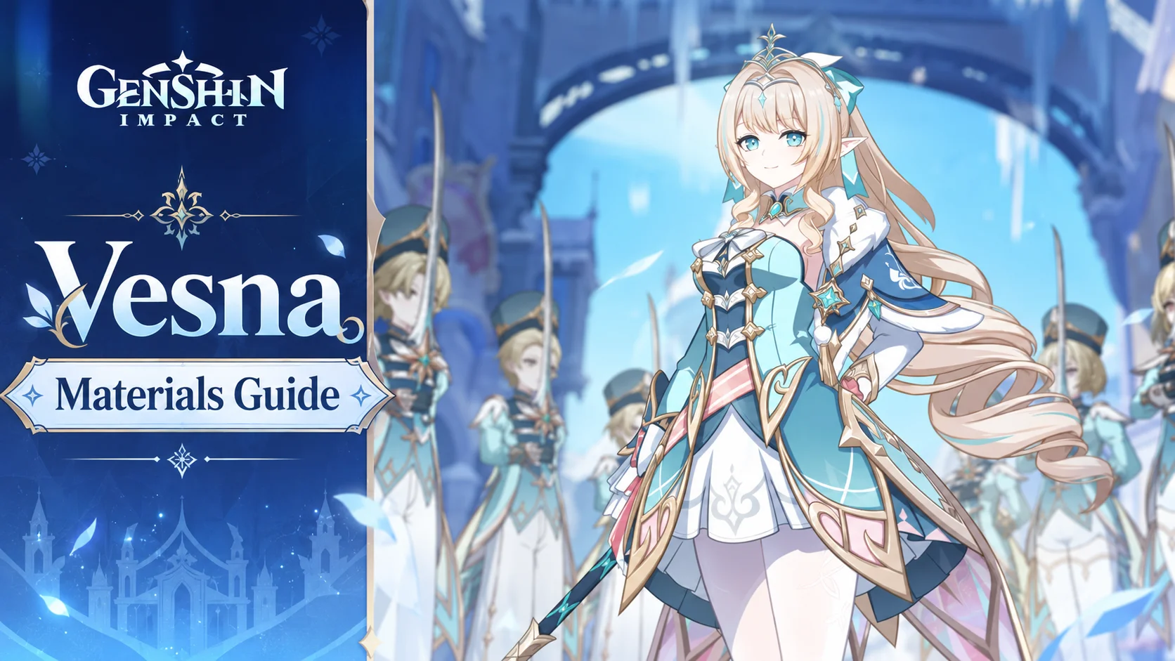 Genshin Impact Vesna Materials Guide: Full Prefarm List, Ascension, Talent & Weapon Materials
