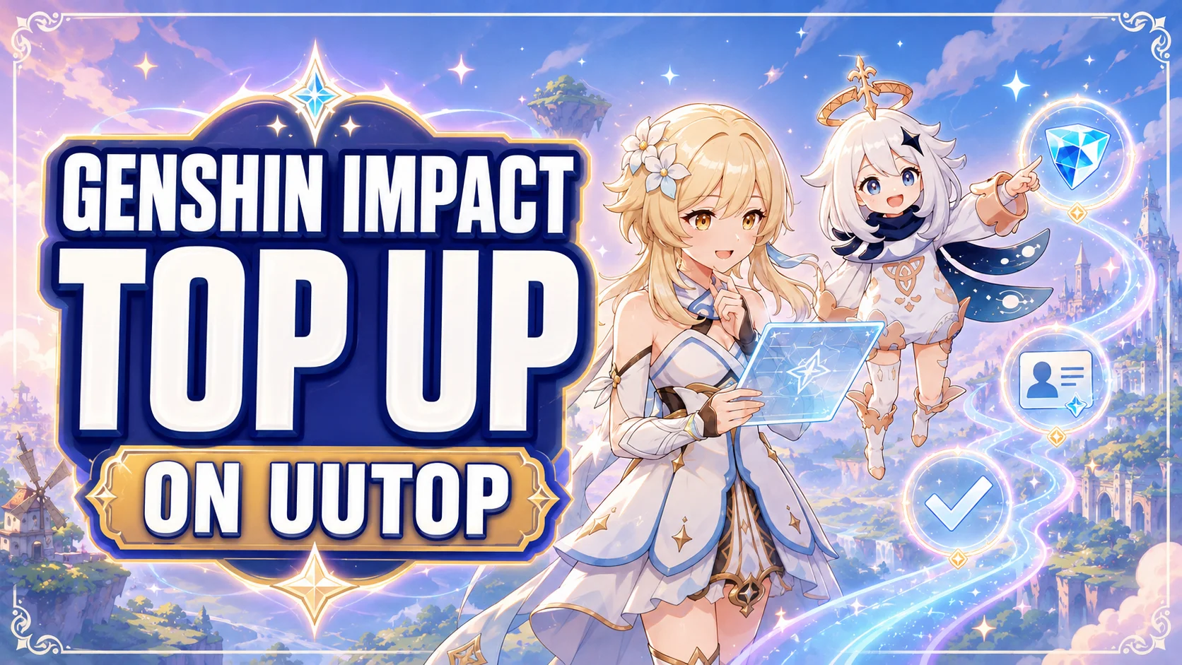 Genshin Impact Top Up on UUTOP: How to Buy Genesis Crystals and Welkin Moon