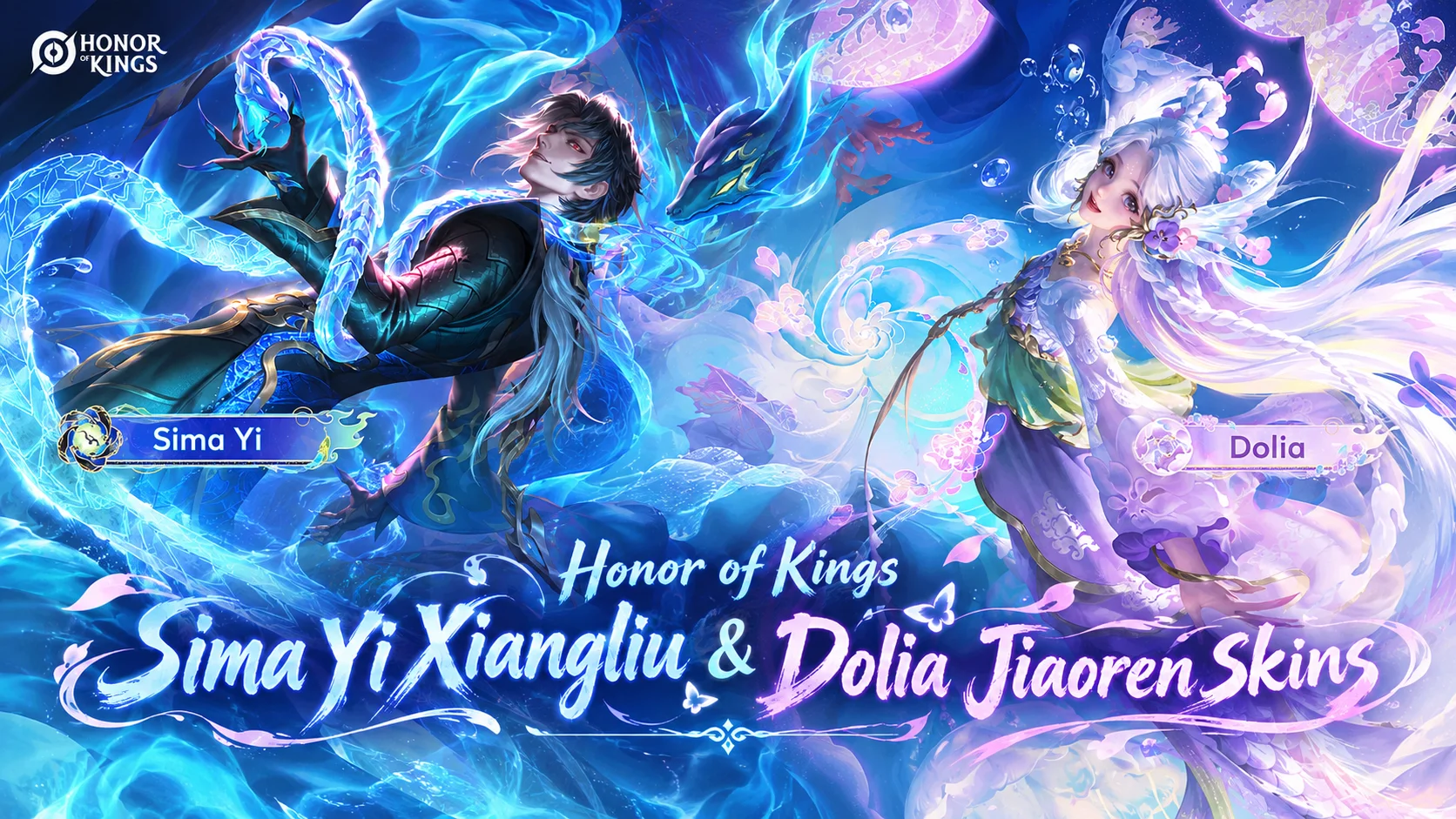 Honor of Kings Myths: Xiangliu Sima Yi & Myth: Jiaoren Dolia Skins: Prices, Effects & Release Date