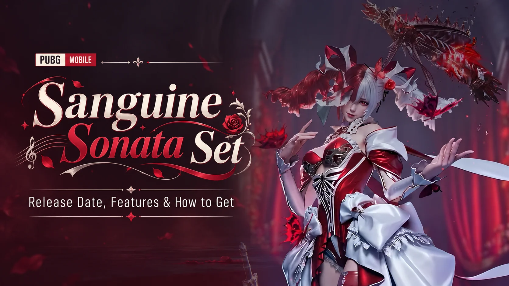 PUBG MOBILE Sanguine Sonata Set: Release Date, Features & How to Get